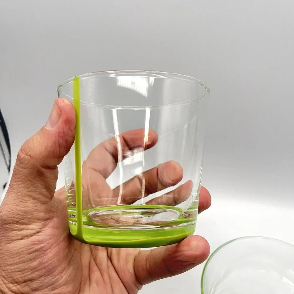 Green Glasses - Set Of 2